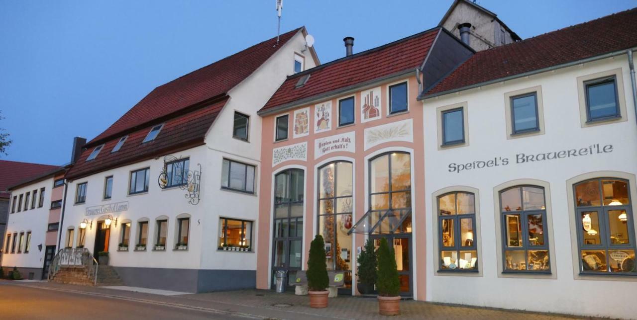 Hotel Speidel´s BrauManufaktur Ödenwaldstetten Exterior foto